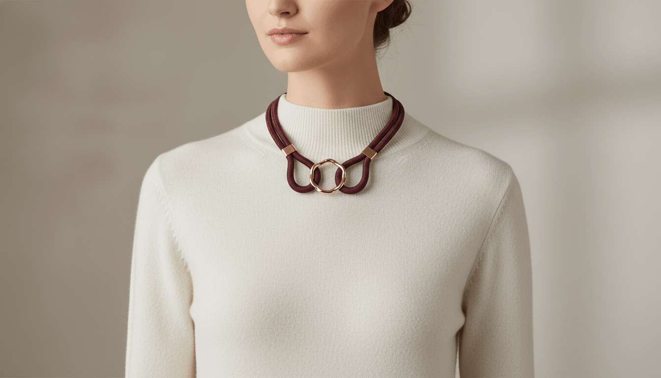 Isis Necklace (Wine)